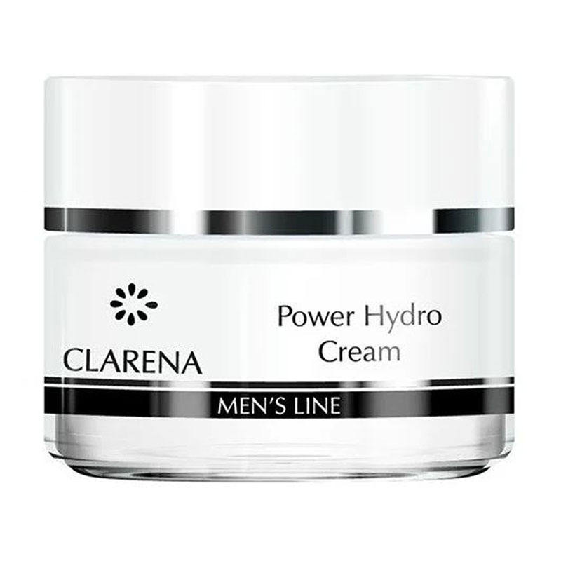 Чоловічий крем для обличчя Clarena Men's Line Power Hydro Cream, 50 мл