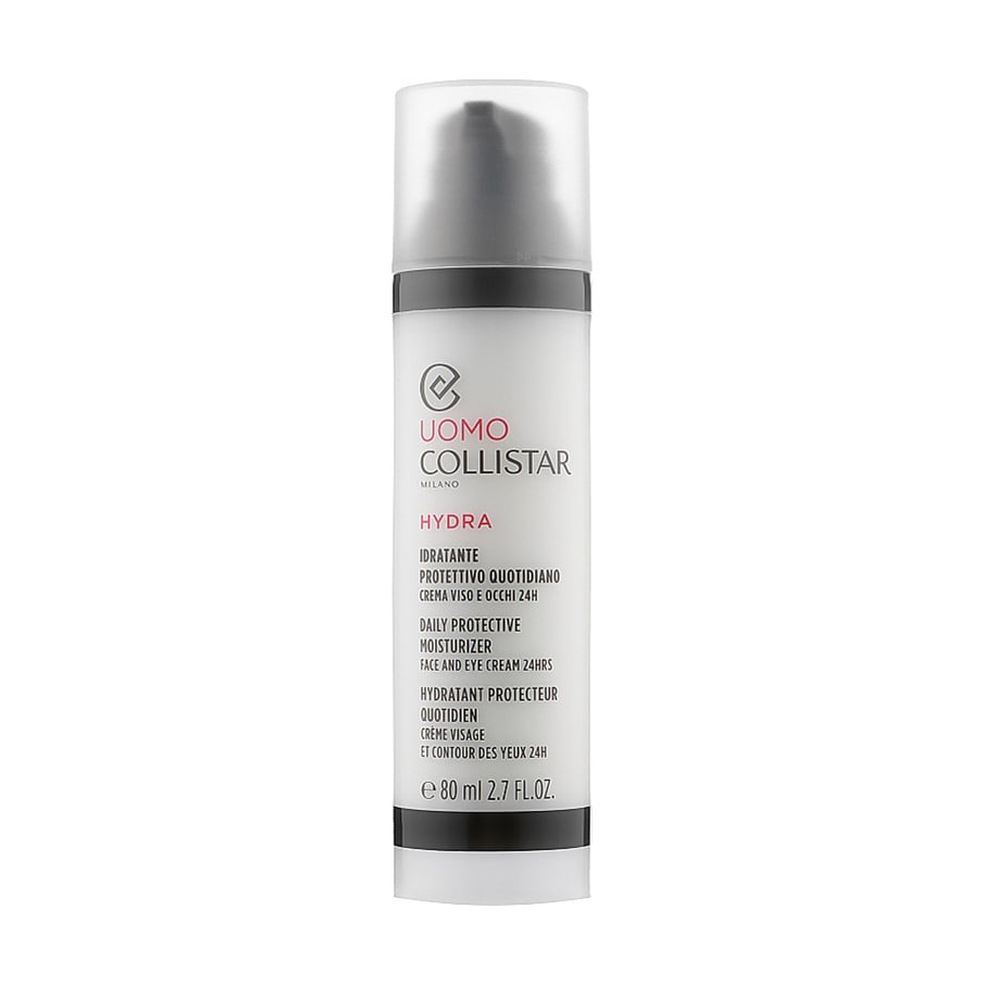 Чоловічий крем для обличчя та шкіри навколо очей Collistar Dialy Protective Moisturizer Face And Eye Cream-Gel 24H, 80 мл